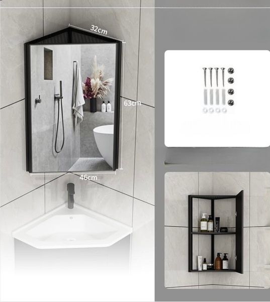 Tủ chậu góc HO-B3535 350×350 mm – Thiết kế tiết kiệm diện tích, nhiều ngăn chứa