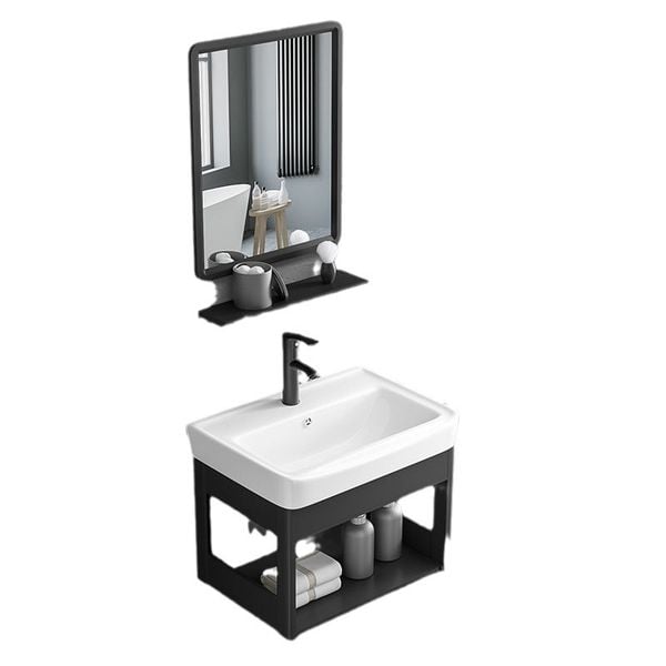 Tủ chậu chữ nhật HO-BR5036 500×360 mm – Treo tường, nhiều ngăn chứa, chống nước