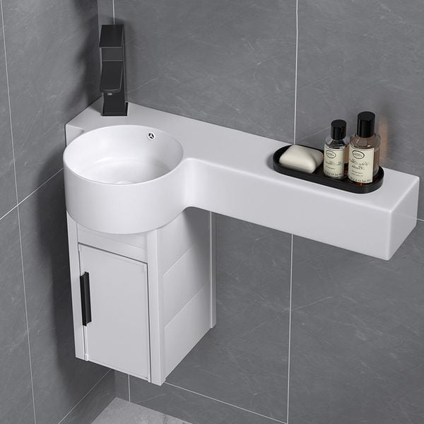 Chậu lavabo liền bàn nhỏ B785