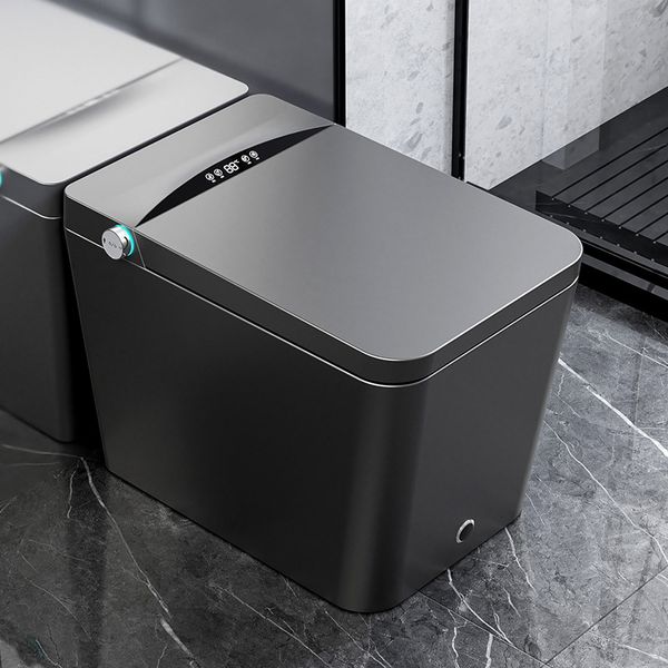 Bồn cầu thông minh hình vuông màu đen Q16