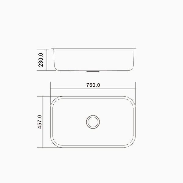 Chậu rửa bát 1 hố pura NT622U