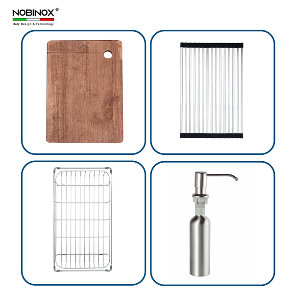 Chậu rửa bát 2 hố lumia NJ512