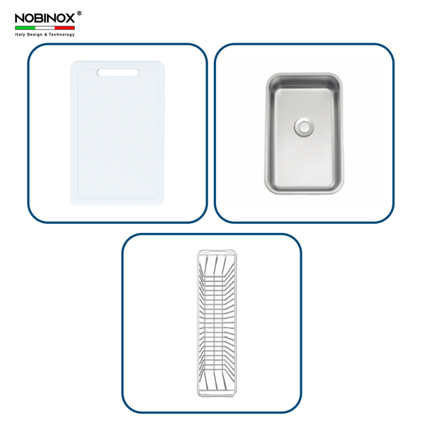 Chậu rửa bát 1 hố rosa NN974DT