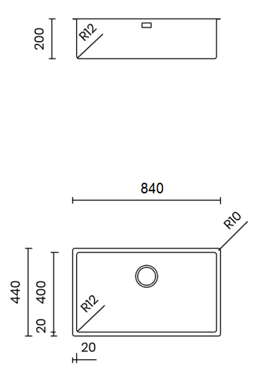 Chậu rửa bát durix NT622N