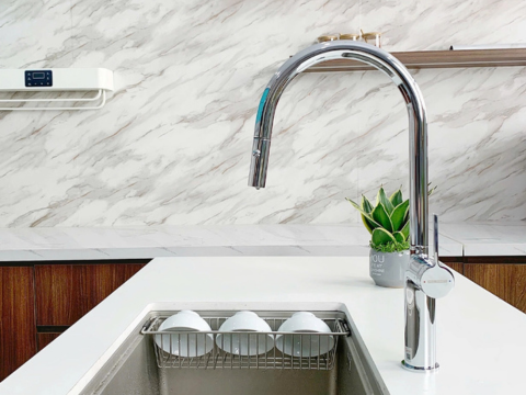 Vòi rửa bát rút dây Paul Schmill PA336K