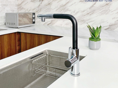 Vòi rửa bát rút dây Paul Schmitt PA325KCBQ