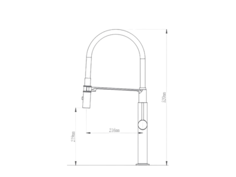 Vòi rửa bát Paul Schmitt PA331K