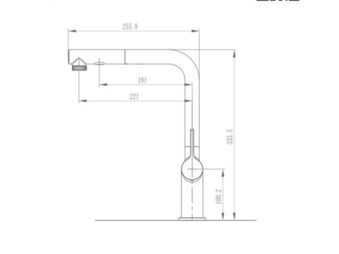 Vòi rửa bát Paul Schmitt PA334K
