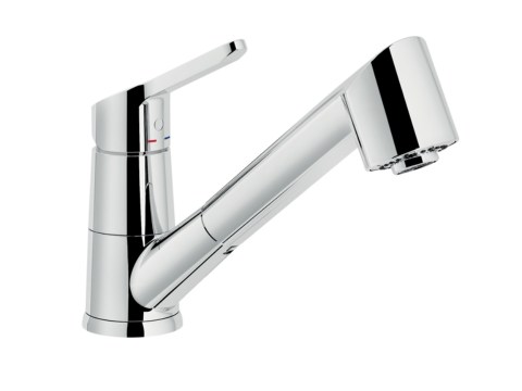 Vòi rửa bát rút dây blues NB177