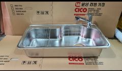Chậu 1 hố nhập khẩu hàn quốc DJUS 840