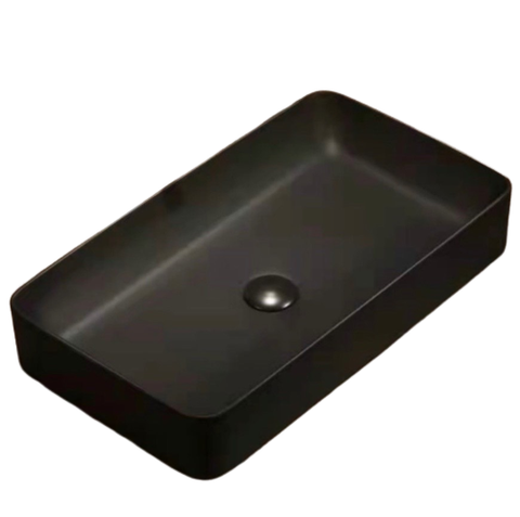 Chậu lavabo rửa mặt sứ lavabo KB 8147 Black