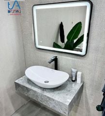 Bộ bàn đá lavabo đủ bộ BR 852-80