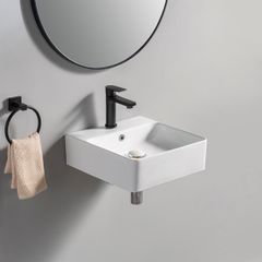 Chậu lavabo rửa mặt đa năng KB2100 kích thước 420x425