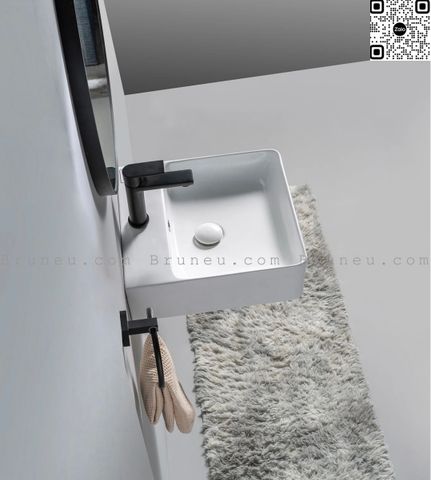 Chậu lavabo rửa mặt đa năng KB2100 kích thước 420x425