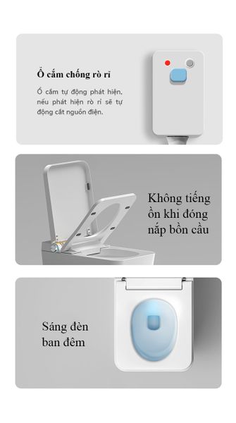 Bồn cầu thông minh hình vuông Q15