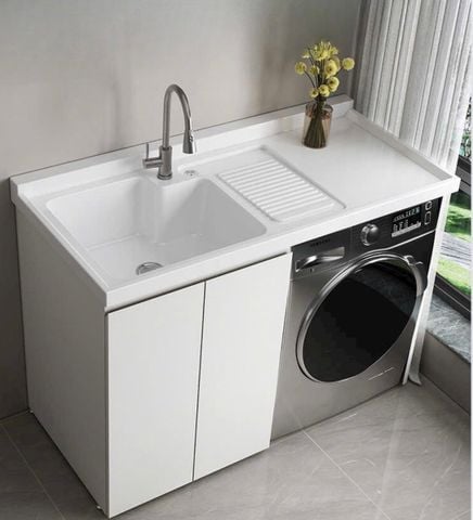 Tủ giặt sấy Inox 1m BRG-1000