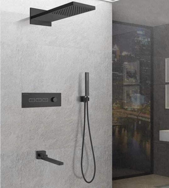 Sen âm tường màu đen có chỉnh nhiệt độ K06006