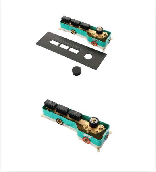 Sen âm tường màu đen có chỉnh nhiệt độ K06006