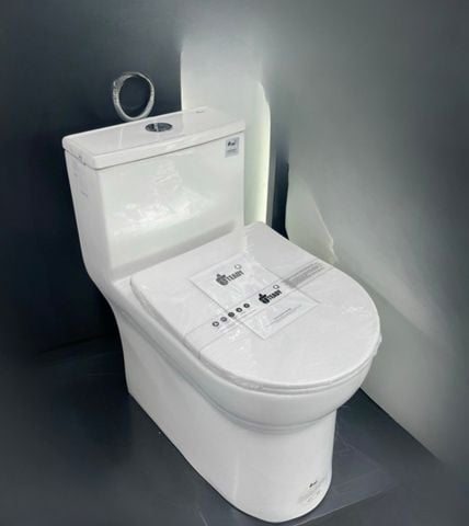 Bồn cầu liền khối dài 59cm  LK001