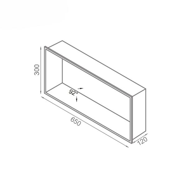 Hộc Inox âm tường chống vân tay màu vàng gold EC9002BG