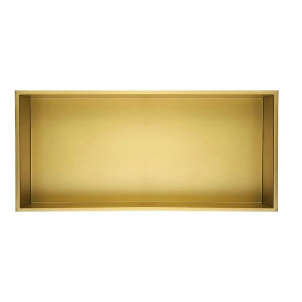 Hộc Inox âm tường chống vân tay màu vàng gold EC9002BG