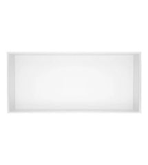 Hộc Inox âm tường màu trắng EC9002MW