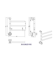 Giàn sấy khăn có trục xoay M1