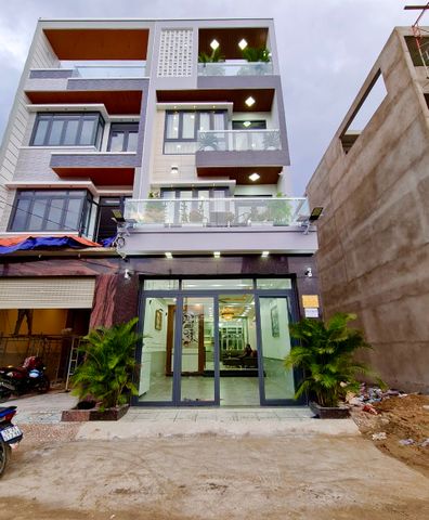 Nhà Phố 3 Tầng Xe Hơi 9m Khu Green Riverside Huỳnh Tấn Phát Nhà Bè