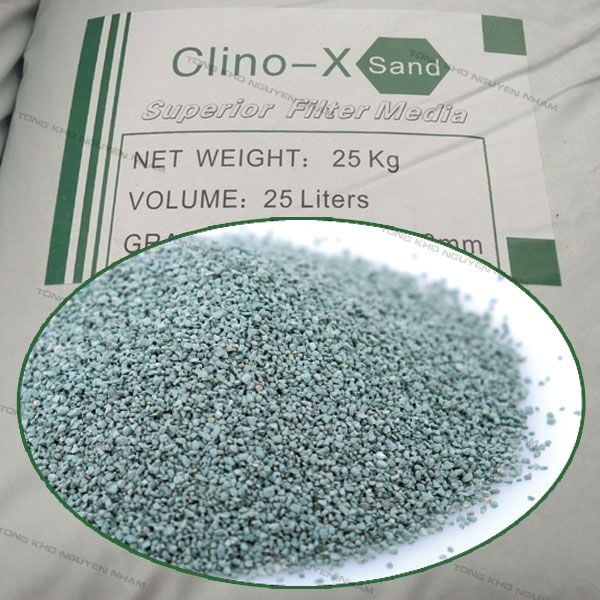 Hạt Clino-X khử Amoni hiệu quả