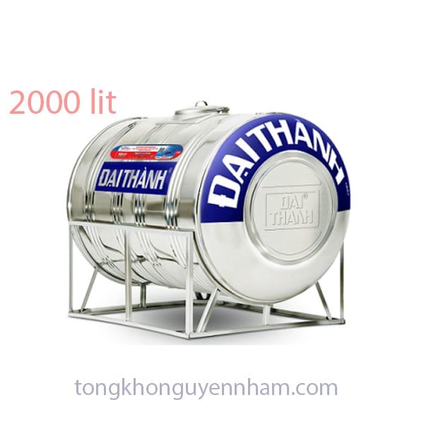 Bồn nước, téc nước inox Tân Á Đại Thành 2000 lít