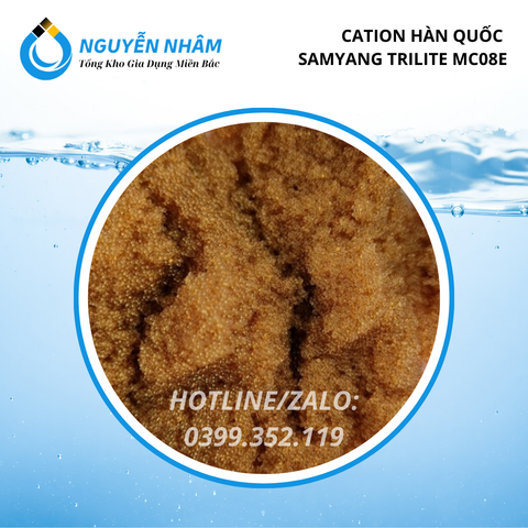 [Bao 25 Lít] Hạt Cation Hàn Quốc MC08 SLANPER Làm Mềm Nước Hiệu Quả