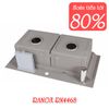 Chậu rửa bát RANOX RN4468 +vòi inox cao cấp Hàn Quốc