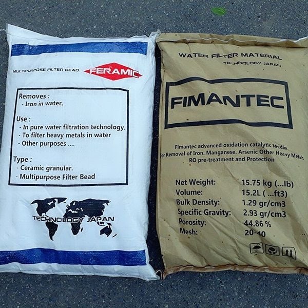 Combo hạt lọc sắt và Mangan hiệu quả
