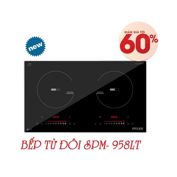 Bếp từ đôi Spelier SPM-958LT