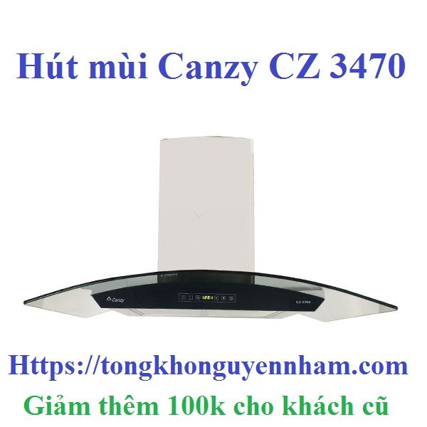 Hút mùi Canzy CZ 3470