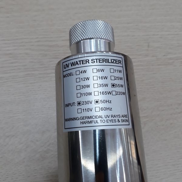 Đèn UV 55W Sterilizer công suất 2700L/h