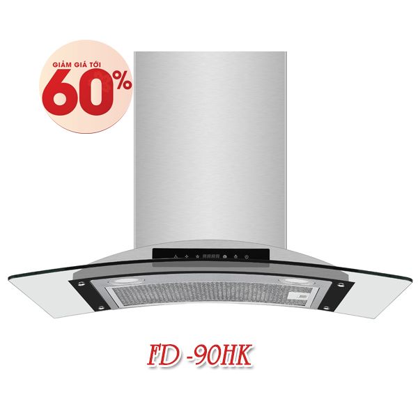 Máy hút mùi toa kính fandi FD -90HK