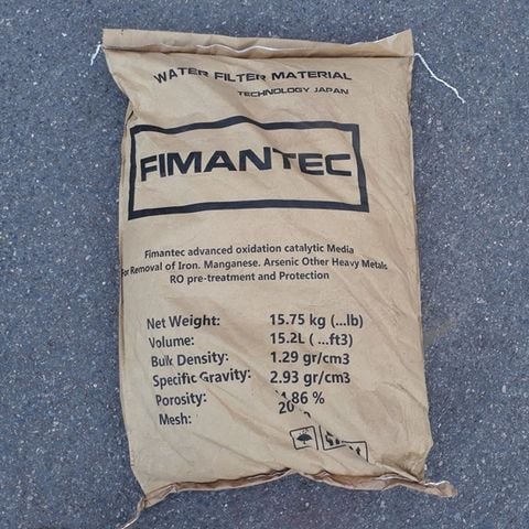 Lọc nước nhiễm Mangan hiệu quả - Hạt gốm Fimantec Nhật Bản