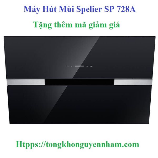 Spelier SP 728A Máy hút mùi toa kính gắn tường