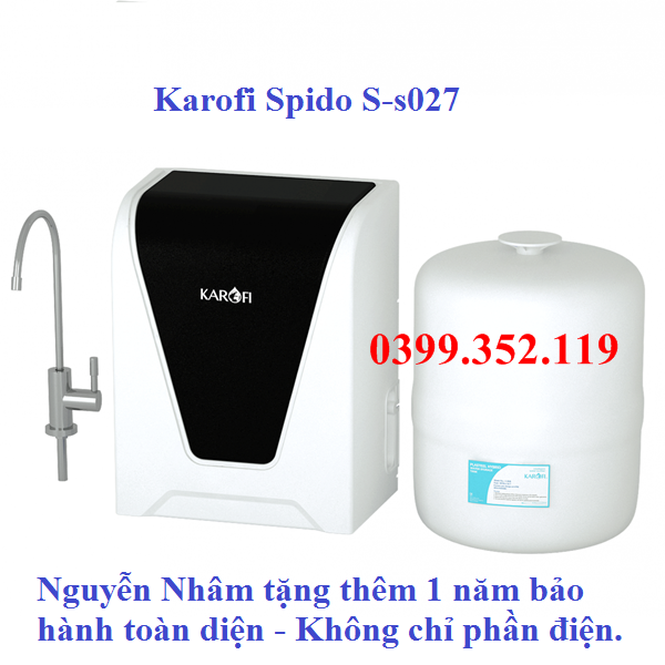 Máy lọc nước Spido để gầm S-s027 Karofi