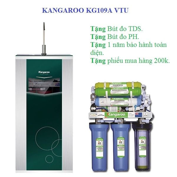 Máy lọc nước Kangaroo KG109 VTU