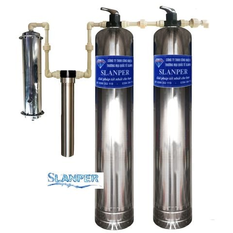 SLP.HH201Max bộ lọc đầu nguồn khử sắt, lọc tinh khiết UF.