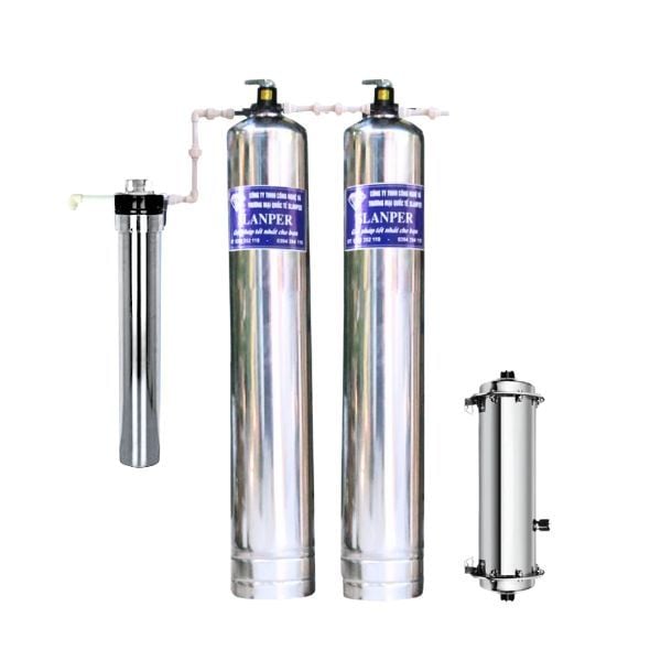 SLP.HH201Max bộ lọc đầu nguồn khử sắt, lọc tinh khiết UF.