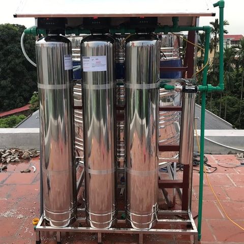 Cột lọc đa tầng inox SLP.HH301MAX lọc nước hôi tanh, chất độc trong nước.