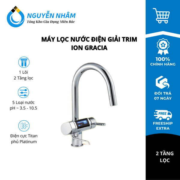 Máy lọc nước điện giải  TRIM ION GRACIA