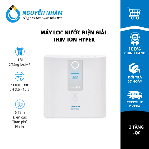 Máy lọc nước điện giải TRIM ION HYPER