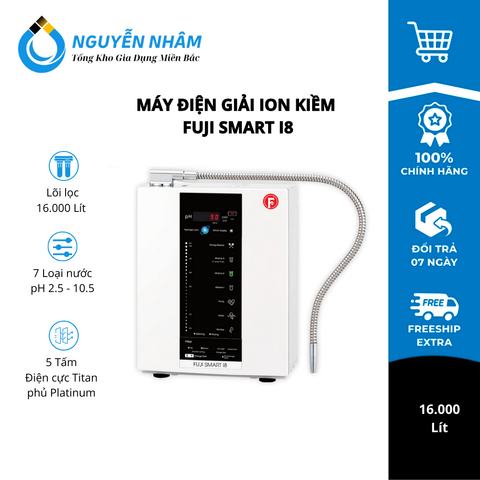 Máy điện giải ion kiềm Fuji Smart I8