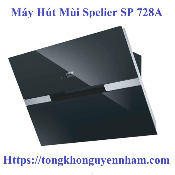 Spelier SP 728A Máy hút mùi toa kính gắn tường