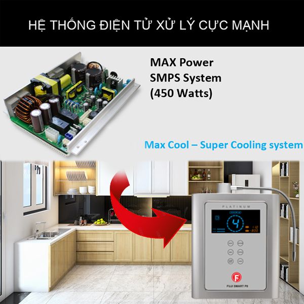Máy điện giải FUJI SMART P8