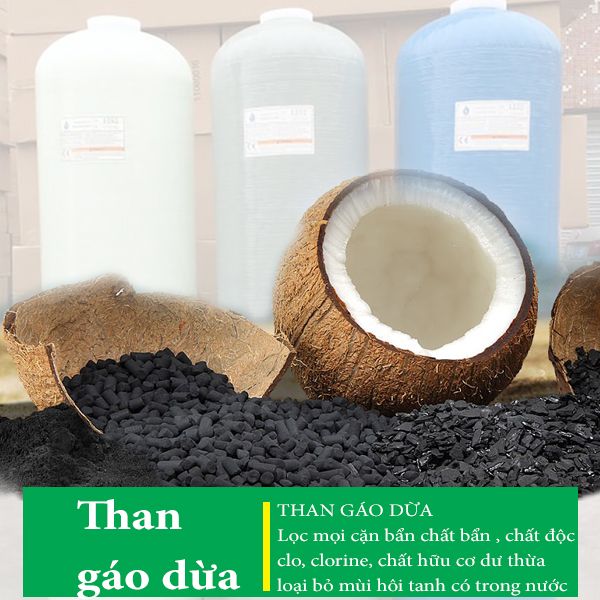 Than Hoạt Tính Gáo Dừa iodin 100-300